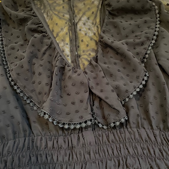 Zara Dotted Swiss Flirty Romper! - Picture 3 of 8